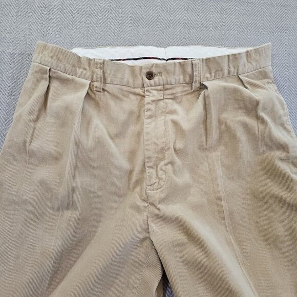 VTG 90s Polo Golf Ralph Lauren Mens 36x30 Corduroy Fairway Pants Pleated Cords - Picture 8 of 16